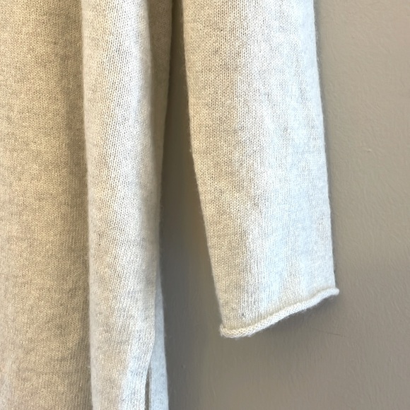 Neiman Marcus 100% Cashmere Open Long Cardigan in Size Large Classy Luxury EUC - Picture 5 of 7